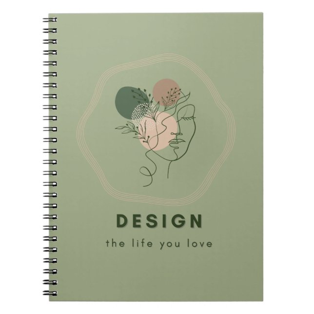 Design The Life You Liebe - Note Book for Big Idea Notizblock (Vorderseite)