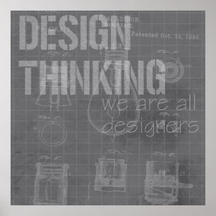 Design Thinking (1 von 6) Poster