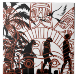 Design-Tile für Zweitverteiler Fliese