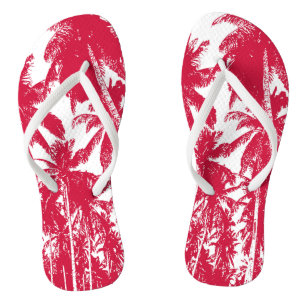 Design tropischer Palmen Flip Flops