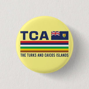 Design Turks und Caicos ISO Alpha 3 Button
