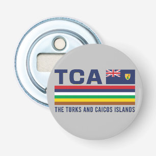 Design Turks und Caicos ISO Alpha 3 Flaschenöffner