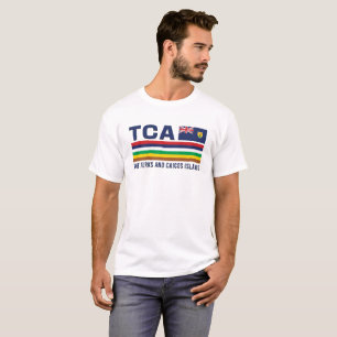 Design Turks und Caicos ISO Alpha 3 T-Shirt