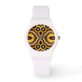 Design über Schmetterlingtexturen beobachten Armbanduhr