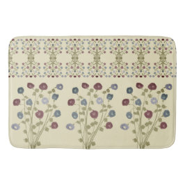 Design verblichener Blume Badematte