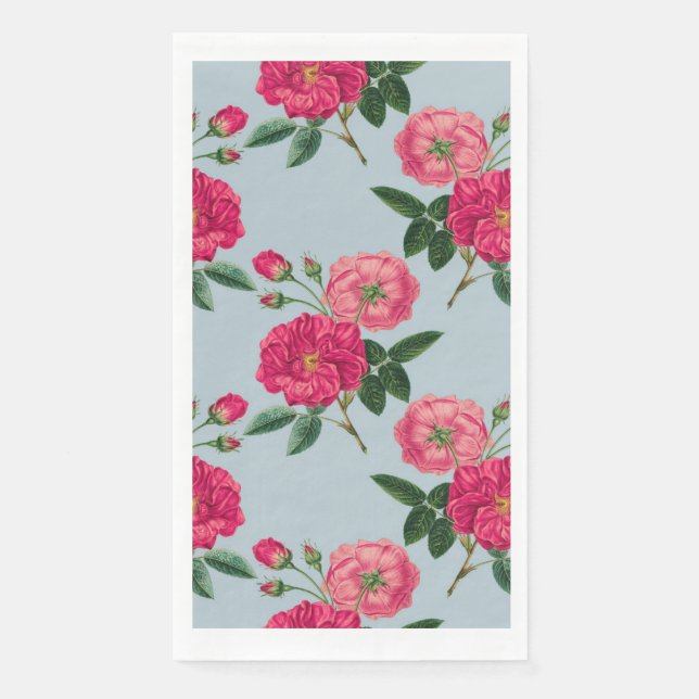 Design Vintager Rose Serviette (Vorderseite)