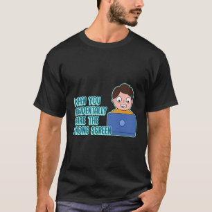 Design von Arbeitsbildschirmen für das gemeinsame T-Shirt