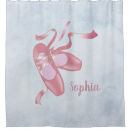 Design von Ballet Shoes Duschvorhang