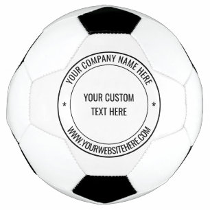 Design von benutzerdefinierten Texten und Briefmar Fußball