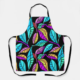 Design von Blätter aus festem Glas Schürze