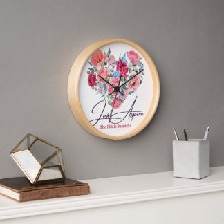 Design von Blume überwachen Uhr