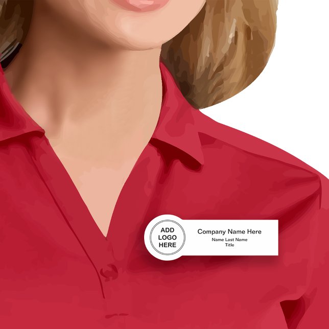 Design von Firmenlogos Namensschild (Von Creator hochgeladen)