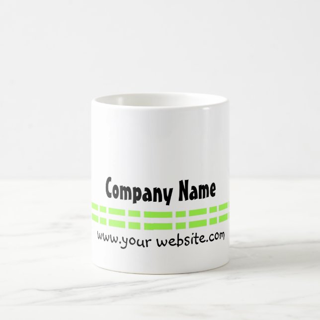 Design von Green Link Office Kaffeetasse (Mittel)