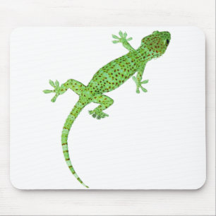 Design von Haustieren Gecko Lizard Mousepad