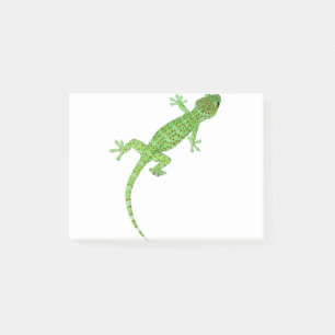 Design von Haustieren Gecko Lizard Post-it Klebezettel