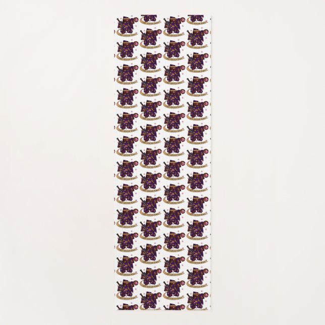 Design von Hexenmeisterwürfen Yogamatte (Vorderseite)