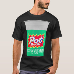 Design von Hühnern und Pilzen, Pot Noodle T-Shirt