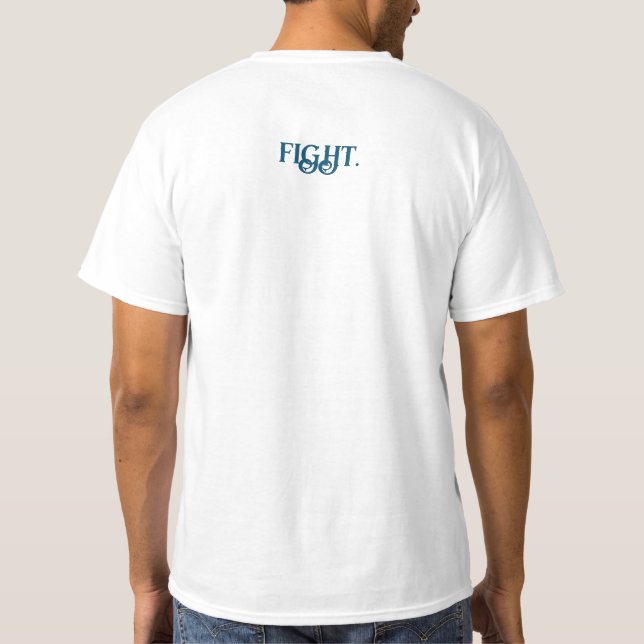 Design von Kampfkünsten / Karate-T - Shirt (Rückseite)