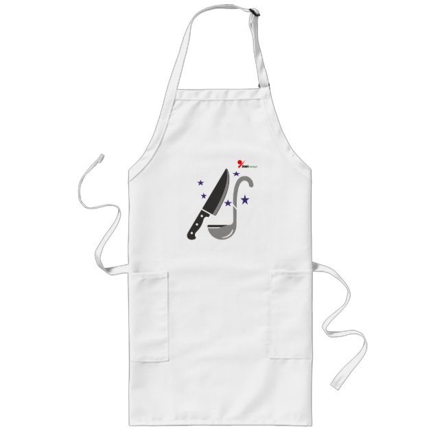 Design von Koch-Logos - Berufliches kulinarisches  Lange Schürze (Vorne)