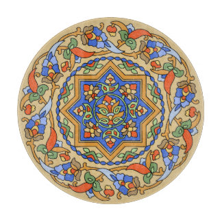 Design von Malibu Potteries aus den 1920er Jahren Schneidebrett
