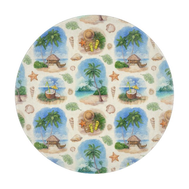 Design von Mehndi: Gedrehtes Doodle Tracery Schneidebrett (Vorderseite)