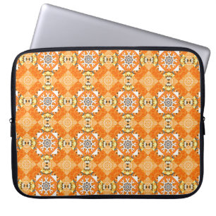 Design von Mehndi. Rasterdarstellung. Doodlin Laptopschutzhülle