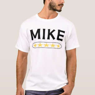 Design von Miken mit Fünf-Sterne-Bewertung T-Shirt
