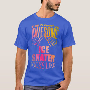 Design von phantastischen Ice-Skaten-Geschenken in T-Shirt