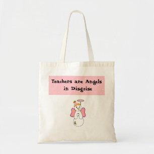 Design von Snow Angel-Lehrern Tragetasche