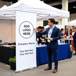 Design von Werbebannern Ausziehbarer Banner