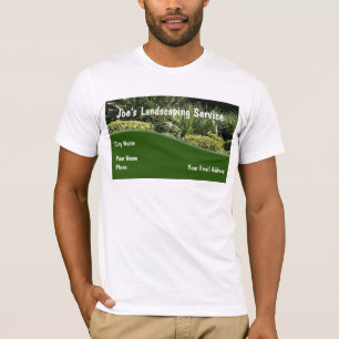 Design-Vorlage für das Landscaping-Diensthemd T-Shirt