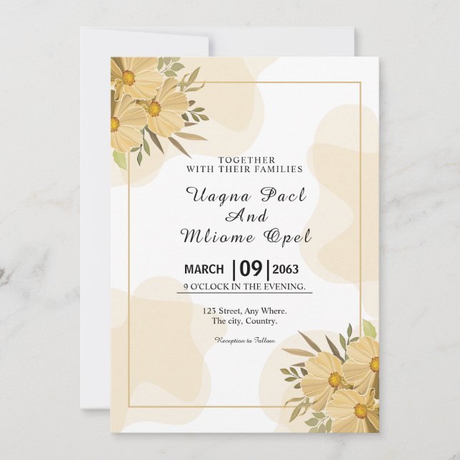 Design-Vorlage für die Party-Karte der Fantasy-Blu Einladung (Vorderseite)