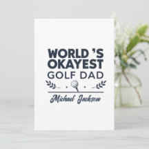 Design Weltbester Golf-Vater mit individuellem Nam