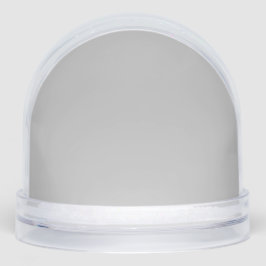 Design Your Dream - kreativer Ausdruck Silver Mist Schneekugeln