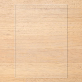 Design Your Dream - Rectangle Clear Acryleinladungen