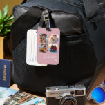 Design Your Own 4 Photo Personalized Name Gepäckanhänger<br><div class="desc">Travel in style with our Design Your Own 4 Photo Personalized Name Luggage Tag! This customizable luggage tag allows you to upload four of your favorite photos, ensuring that your suitcase stands out from the crowd. Ideal for travelers, this personalized name luggage tag not only adds a unique touch to...</div>