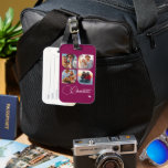 Design Your Own 4 Photo Personalized Name Gepäckanhänger<br><div class="desc">Travel in style with our Design Your Own 4 Photo Personalized Name Luggage Tag! This customizable luggage tag allows you to upload four of your favorite photos, ensuring that your suitcase stands out from the crowd. Ideal for travelers, this personalized name luggage tag not only adds a unique touch to...</div>
