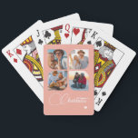 Design Your Own 4 Photo Personalized Name Spielkarten<br><div class="desc">Unleash your creativity with our Design Your Own 4 Photo Personalized Name Poker Cards! These custom playing cards allow you to upload and showcase four of your favorite photos, making game night even more special and memorable. Perfect for poker enthusiasts, family gatherings, or as a unique gift for any occasion,...</div>