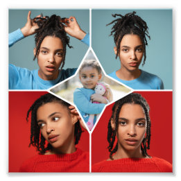 Design Your Own 5 Photo Collage Fotodruck