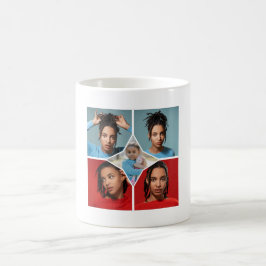 Design Your Own 5 Photo Collage Kaffeetasse
