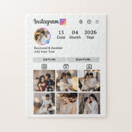 Design Your Own 7 Photo Collage Puzzle