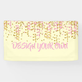 Design Your Own Confetti Banner