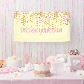 Design Your Own Confetti Banner