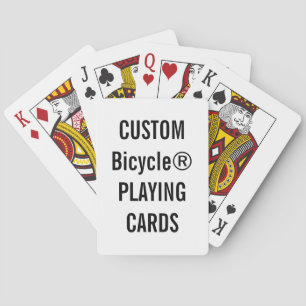 Design Your Own Custom Bicycle® Playing Cards Spielkarten
