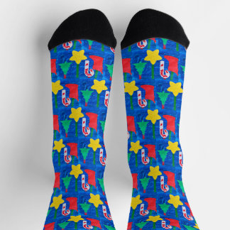 Design Your Own Custom Socks with Your Child's Art Socken