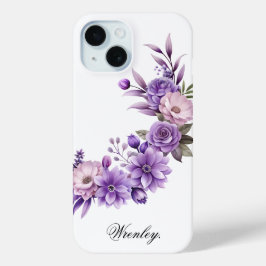 Design Your Own Name on This Floral Case-Mate iPhone Hülle