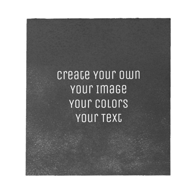 Design your way - Erstellen Sie Ihre eigene Notizblock (Vorderseite)