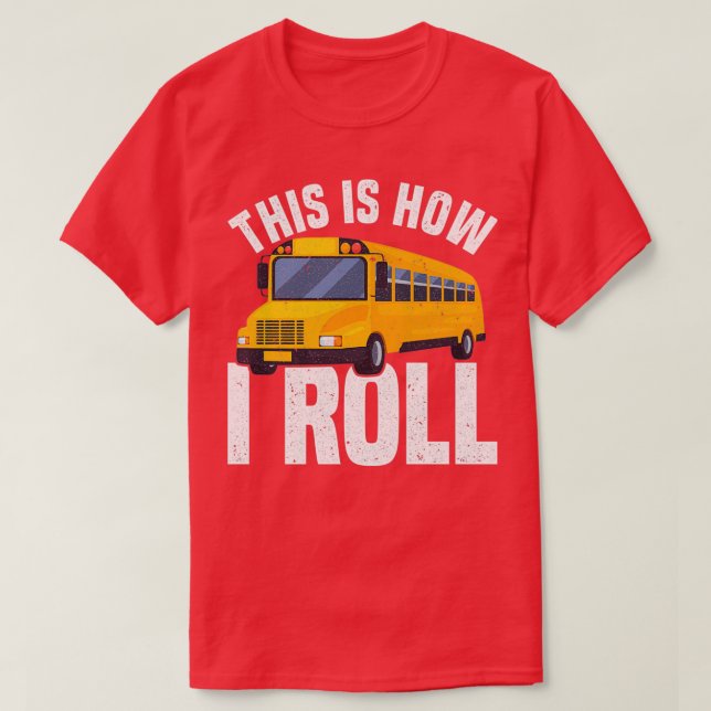 Design-Zitat für den Busfahrer: So sieht es aus T-Shirt (Design vorne)