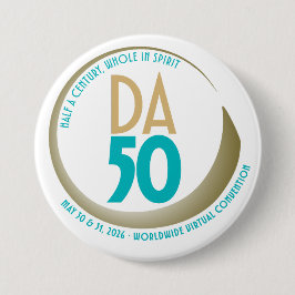 Design zum 50-jährigen Jubiläum der D.A.-Conventio Button