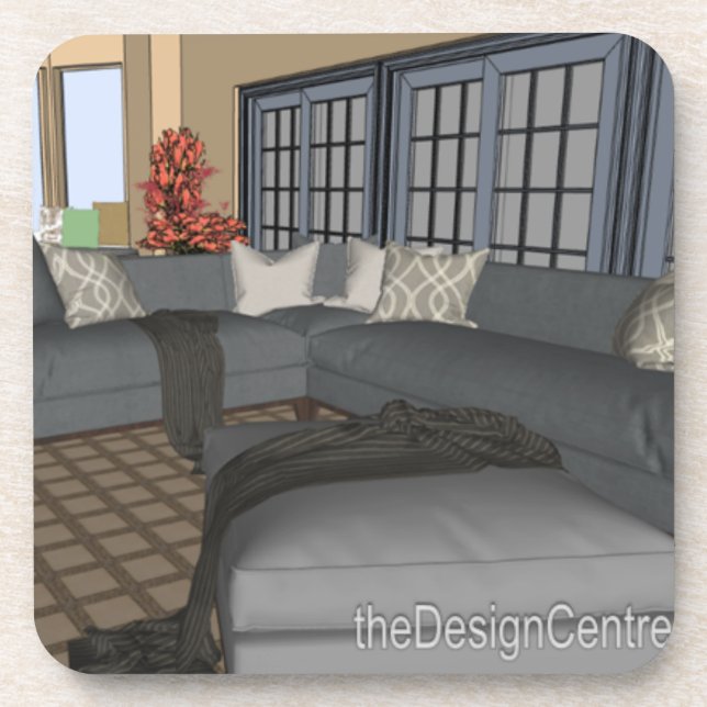 DesignCentre - Dekorkunst Getränkeuntersetzer (Vorderseite)